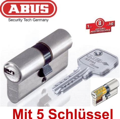 Zylinderwechsel - Abus EC750 Profil Doppelzylinder Schlüssel nachmachen
